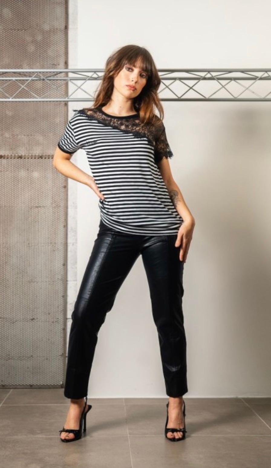 Camiseta essential rayas - Foto 2