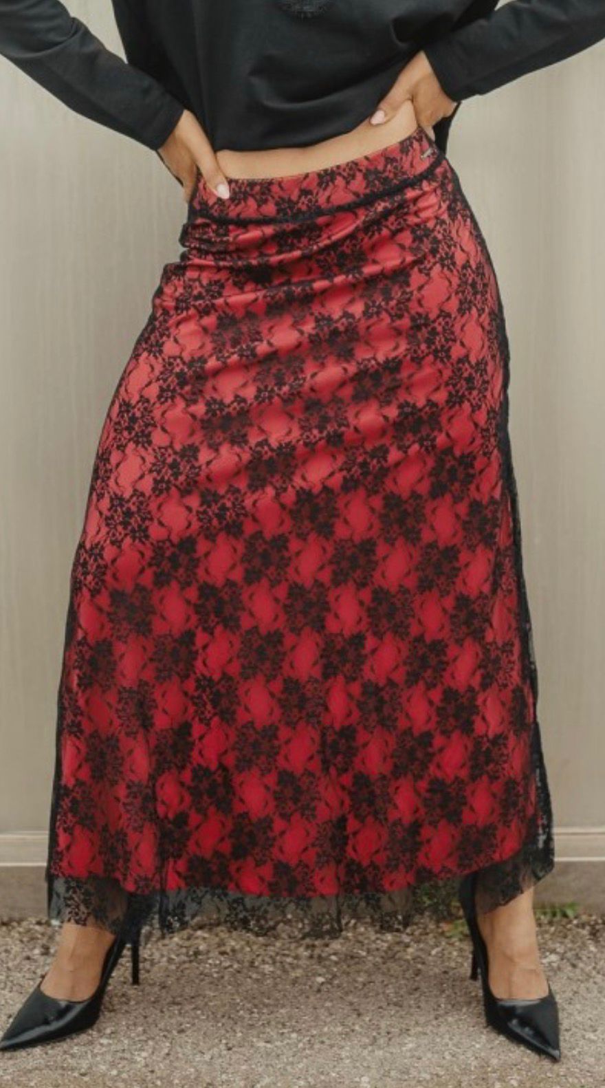 Falda essential encaje - Foto 4