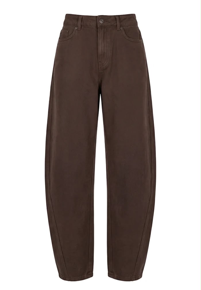Pantalón marrón chocolate