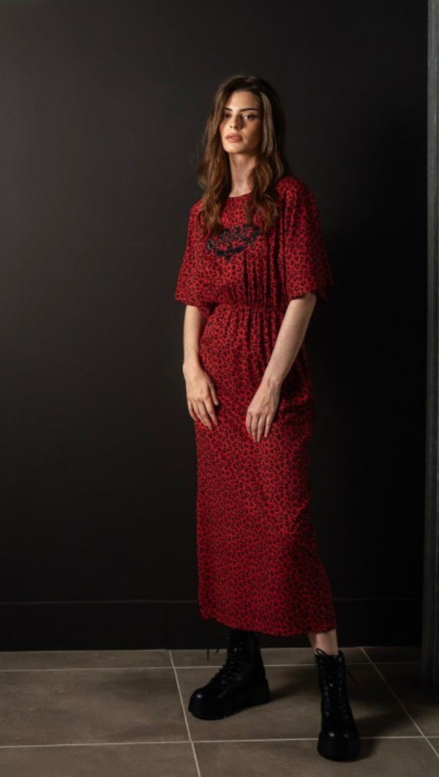 Vestido animal print Armour - Foto 2